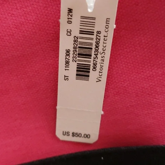 Victoria Secret Pink/Black Tote New with Tags 🥳 - Picture 6 of 16